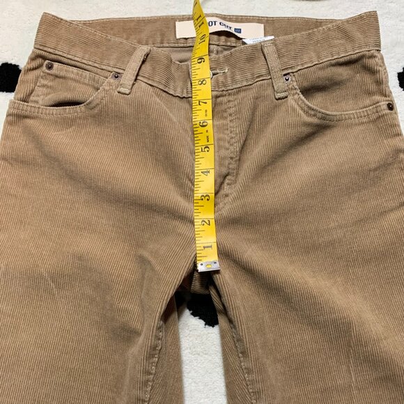 Vintage Y2K 90s Gap Camel Corduroy Mid Low Rise Bootcut Pants Chinos - Picture 9 of 12